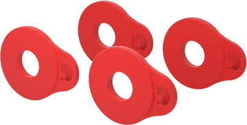 Flex Lock Strap Block Confezione da 4 Rosso
