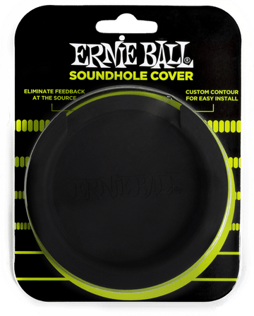 Black soundhole cover