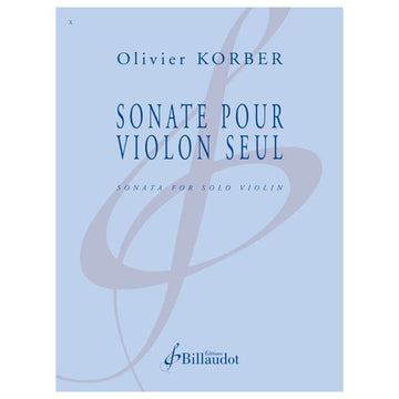 Sonate Violon - Korber