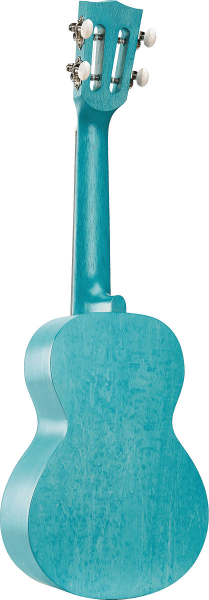 Ukulele Island Concert Blu acquamarina + Custodia