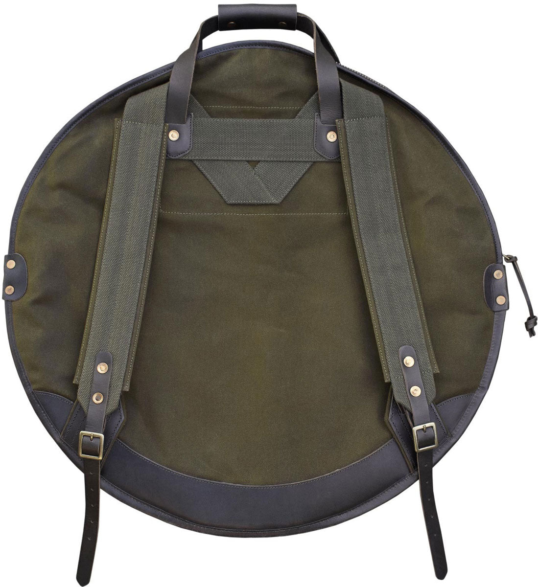 Zaino per piatti 22" - Verde/Marrone Scuro