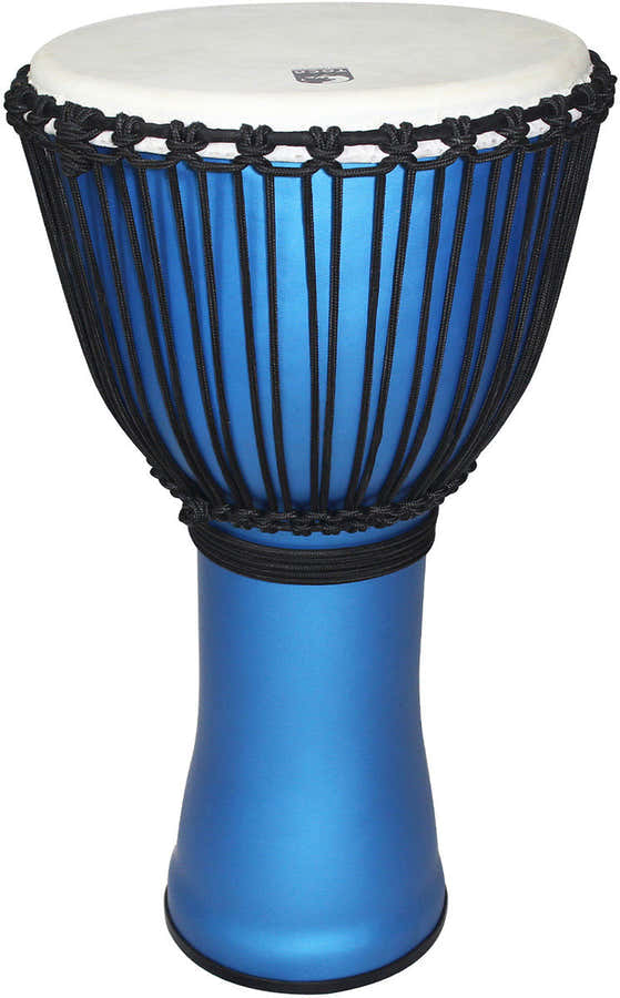 Djembe Freestyle Accordatura A Corda Blu Oceano Opaco Sfdj-14Ob