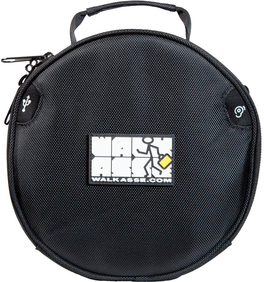 Borsa nera per cuffie