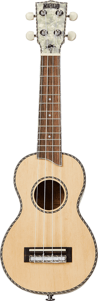 Soprano Naturale Testa Perlata + Custodia