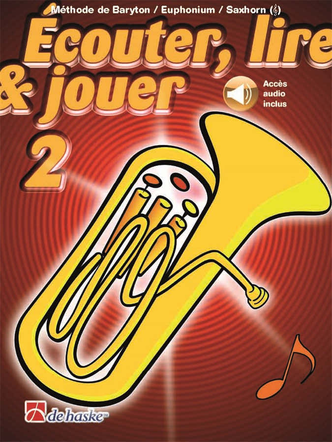 Écouter Lire Et Jouer Vol.2 Baritono Eufonio Saxhorn Chiave Di Sol