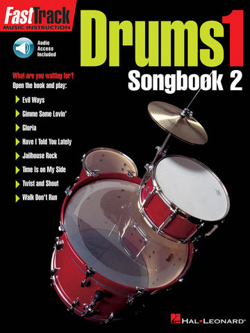 Fast Track Drums One Songbook Two + MP3 - Batteria