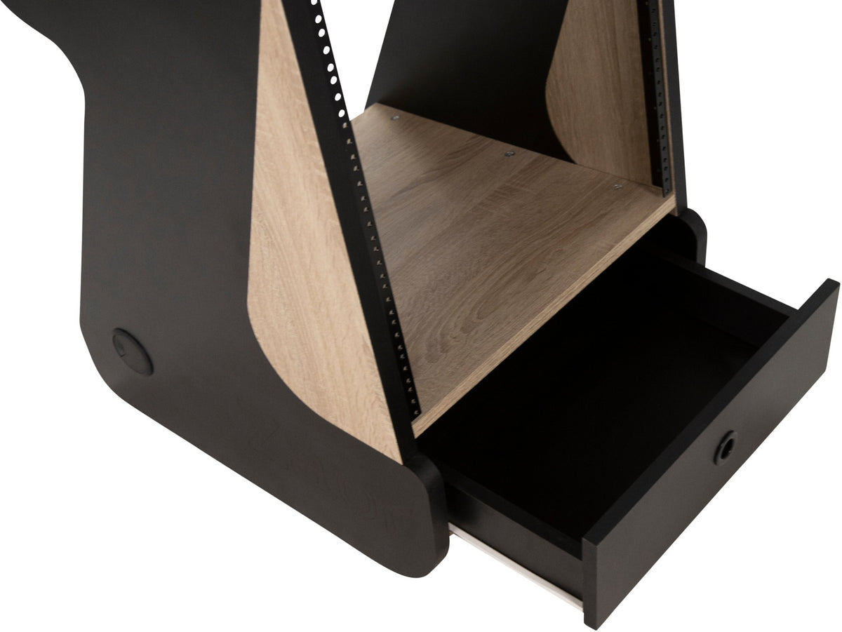 Miza Rack 12 MKII Rovere Nero
