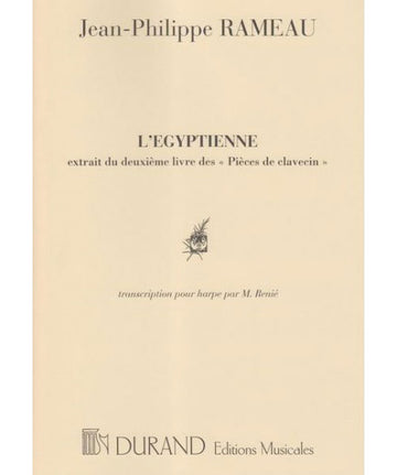 RAMEAU - L'EGYPTIENNE - HARPE
