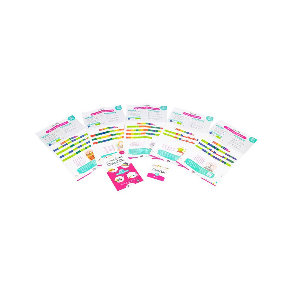 Livret CD Colorzik - Comptines