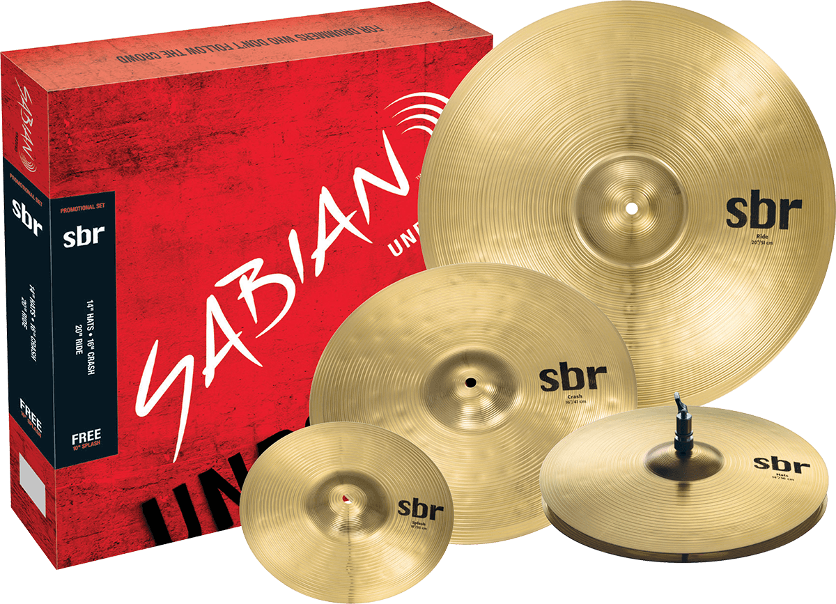 SBR53G - Set Armonico 14/16/2 + Splash 1" Omaggio +9 GIORNI PROVA DRUMEO