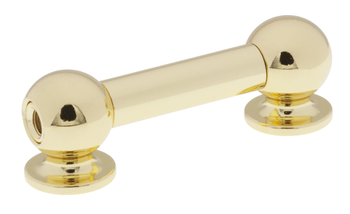TL13D51-BR Blocchetto Tubolare 51mm Ottone A Doppio Tirante X1