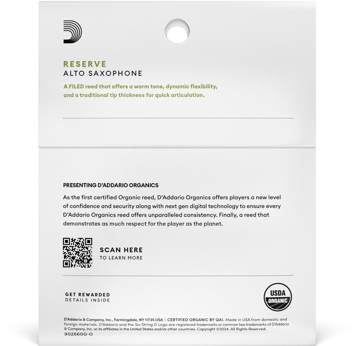 Organic Reserve 2,0 Alto Saxophone (x 3)