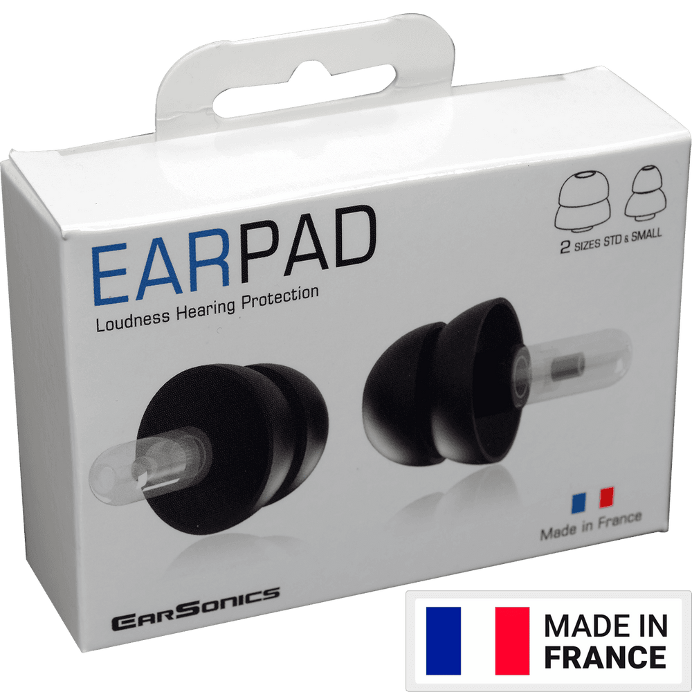 Earsonics EARPAD ATTENUATING EARPLUGS