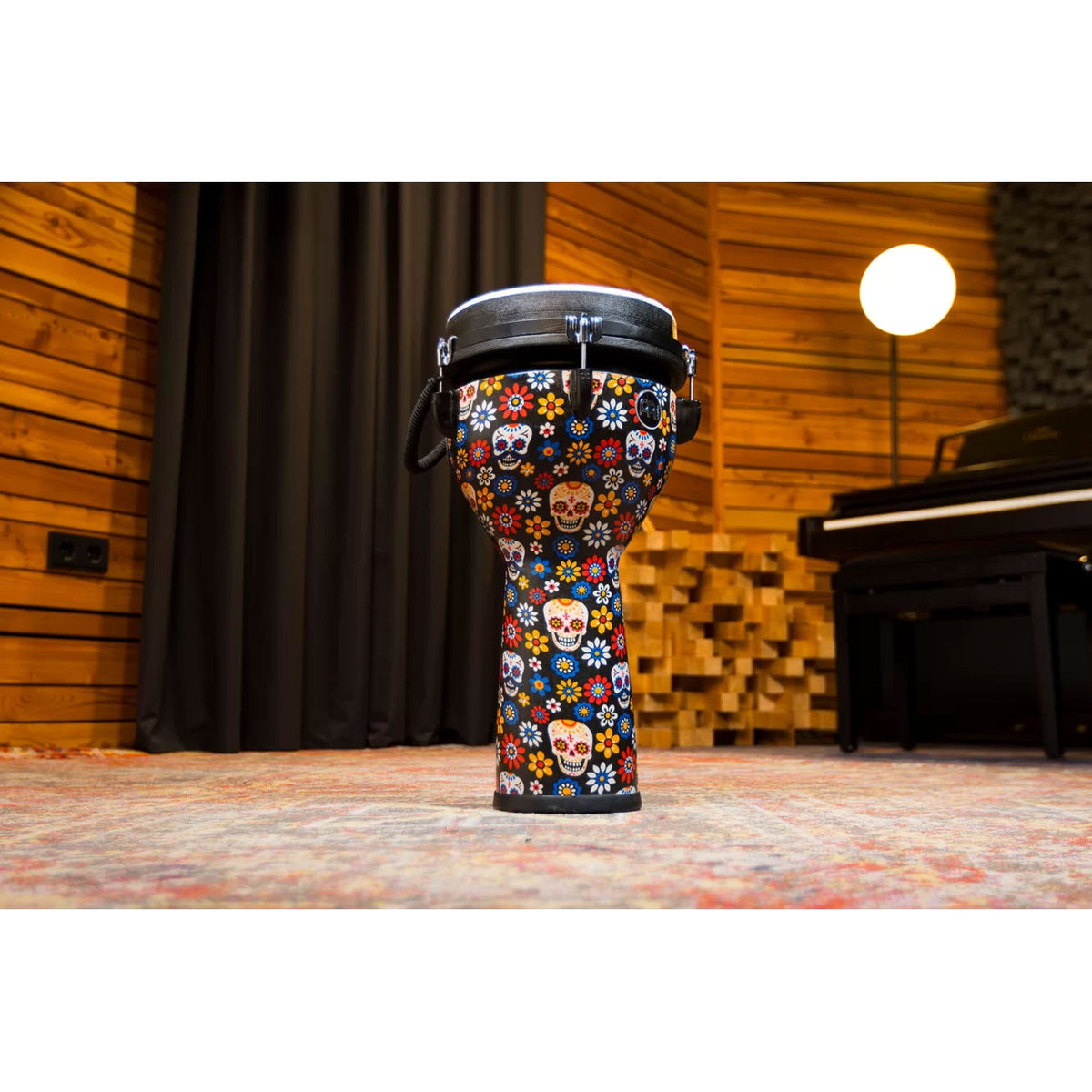 Jumbo Djembe sintetico 10" Day Dead