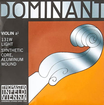 STRINGS VIOLIN DOMINANT SOLID CORE NYLON SMOOTH 131W