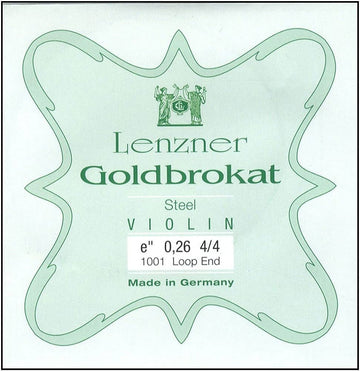 STRINGS VIOLIN LENZNER GOLDBROKAT VIOLIN E 0,26 S MEDIUM