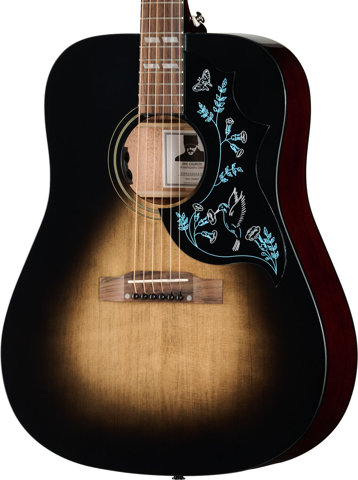 Hummingbird Signature Eric Church Cobra Burst Scuro IBG