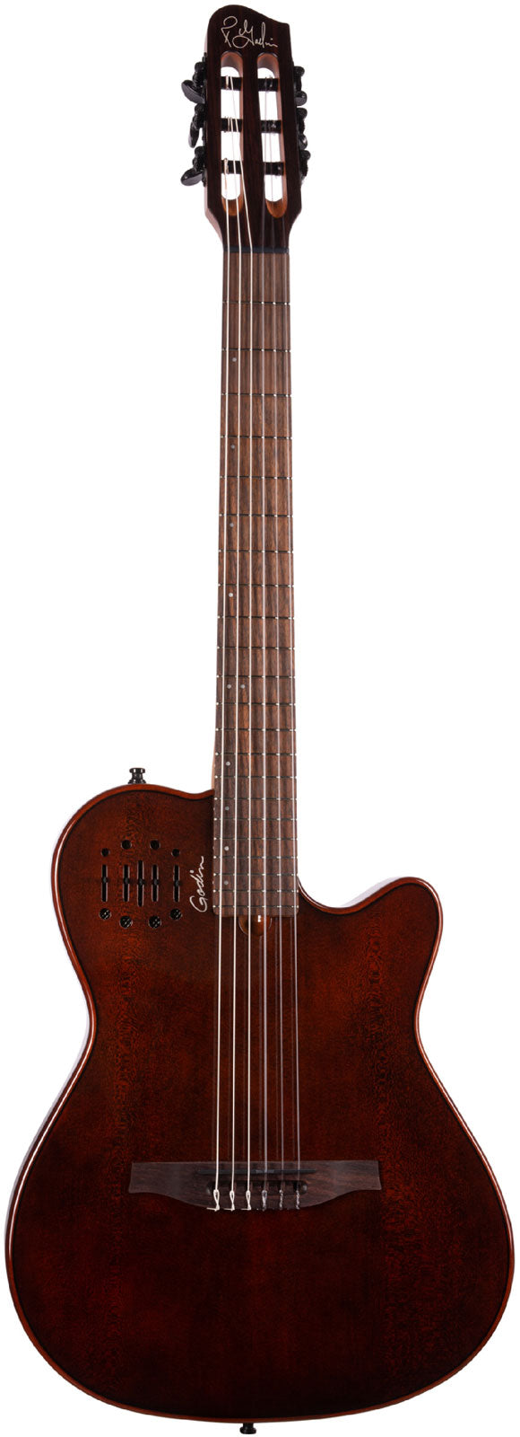 Godin Multiac Mundial Kanyon Burst Fornita Con Custodia