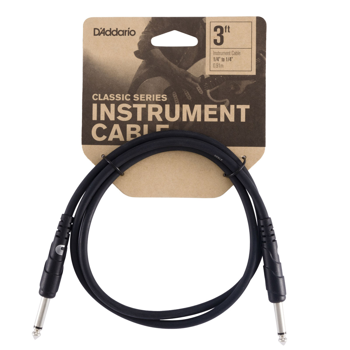 Classic Series Cavo di collegamento confezione da 3,ad angolo retto 3 Feet