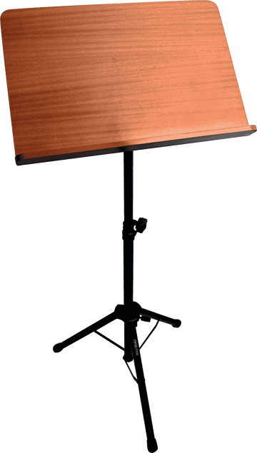 MS332 WOODEN MUSIC STAND BLACK