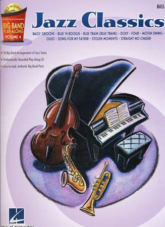 Big Band Play Along Vol.4 Jazz Classics + CD - Basse