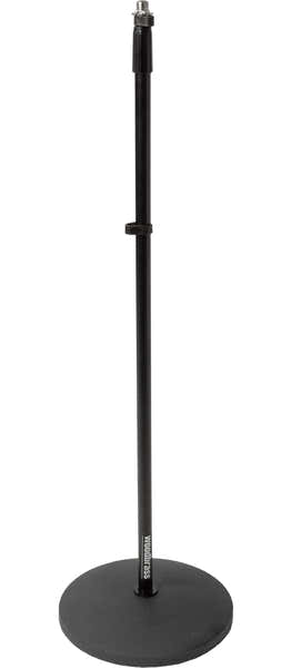 MIC100 Asta microfonica con base rotonda