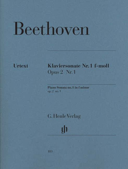 Beethoven L.V. - Piano Sonata No. 1 F Minor Op. 2,1
