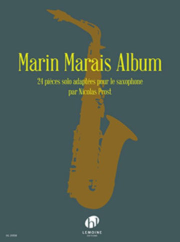 Prost Nicolas - Album Marin Marais - Sassofono