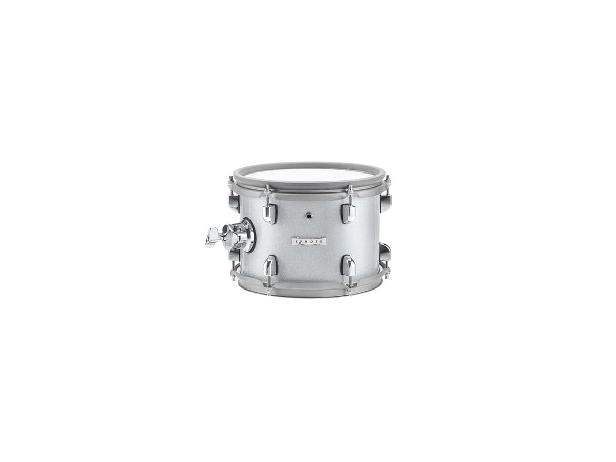 Tom rack 10" (Sparkle bianco)