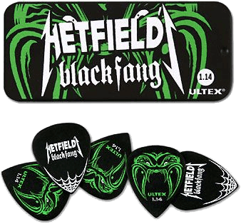 6 x 1,14mm Hetfield Black Fang Scatola