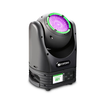MOVO BEAM Z 100 - FARETTO A FESSURA CON CORONA LED ROTAZIONE E ZOOM ILLIMITATI