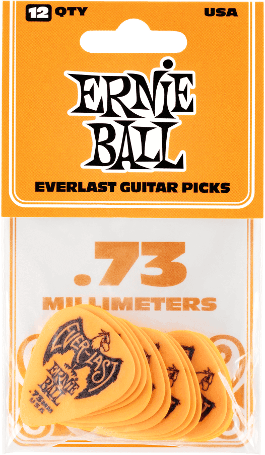 Plettri Everlast Confezione da 12 Blu 0,73mm
