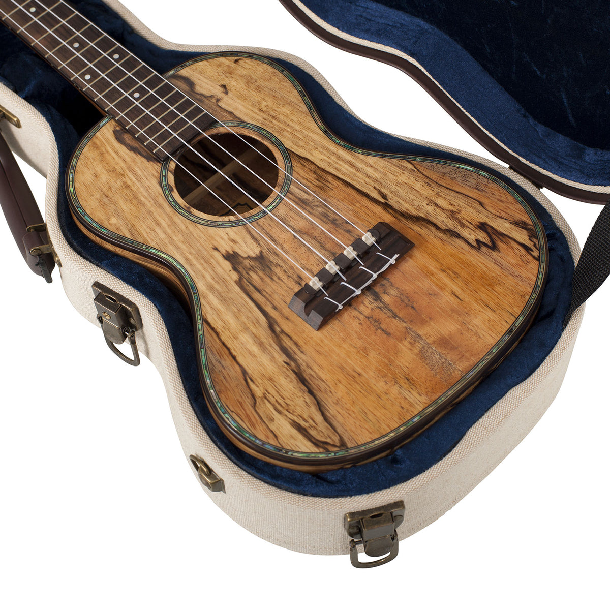 Custodia Ukulele Tenore Beige in Legno Deluxe - GW