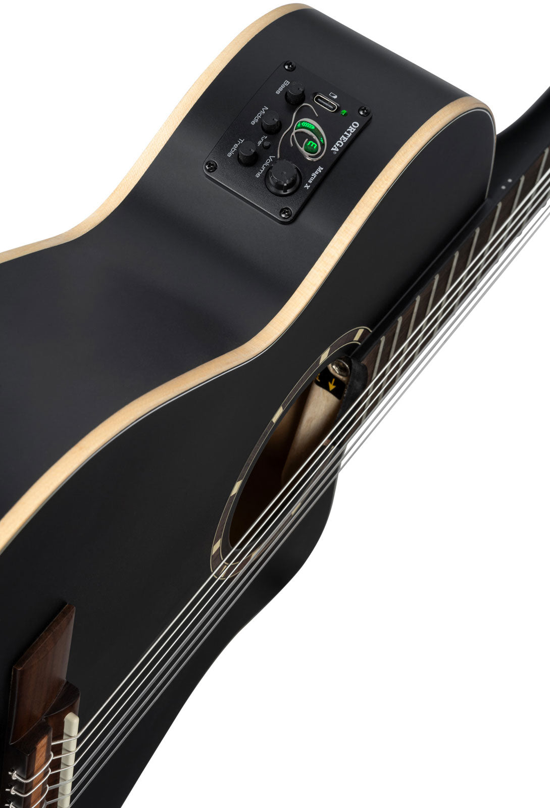 R125 3/4 Spruce EQ Black