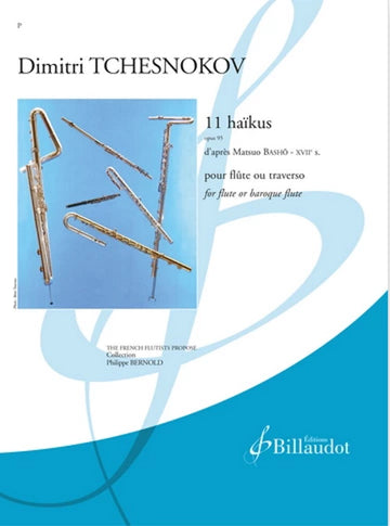 Tchesnokov Diitri - 11 Haiku Opus 95 secondo Matsuo Basho - Flauto