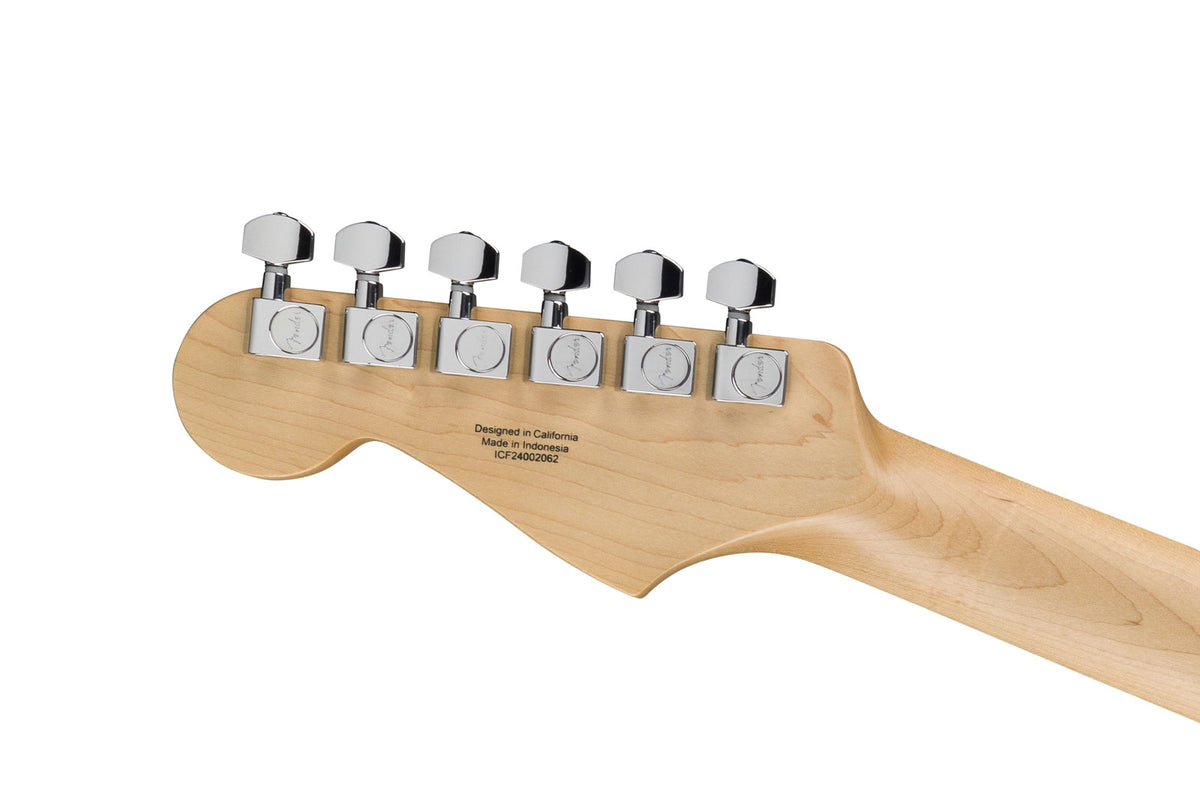 Standard Stratocaster LRL Battipenna Bianco Aqua Marine Metallic