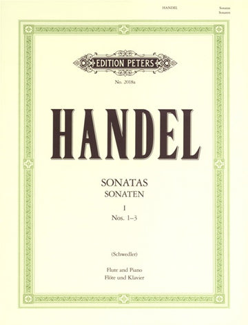 Handel George Friederich - Sonate per flauto Vol.1 - Flauto e pianoforte