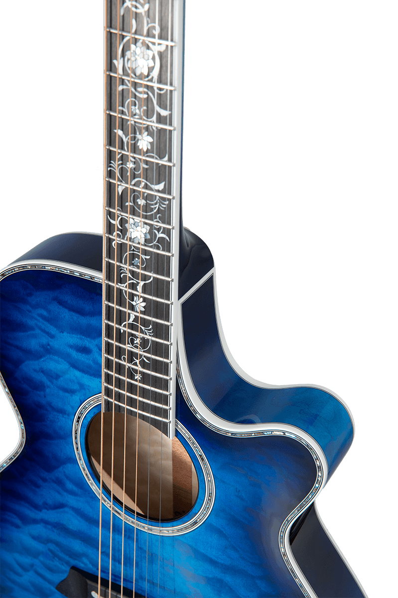 Giappone Thin Line Series Tsp100 Fx Cutaway Quilt Blu scuro Sunburst