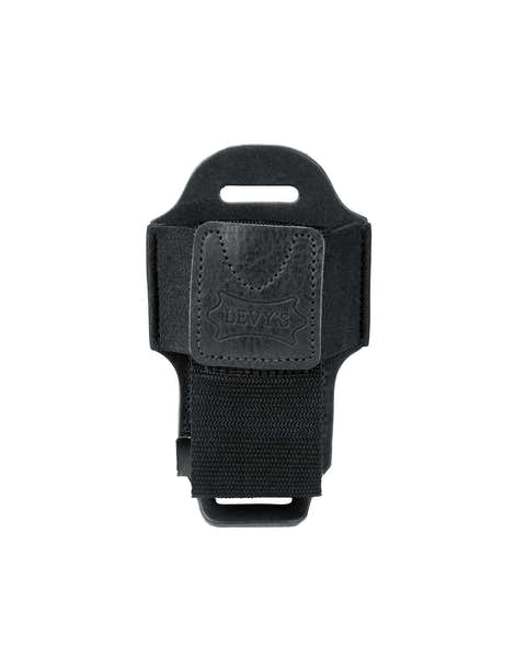MM14-BLK TRANSMITTER CASE GUITAR LEATHER BLACK