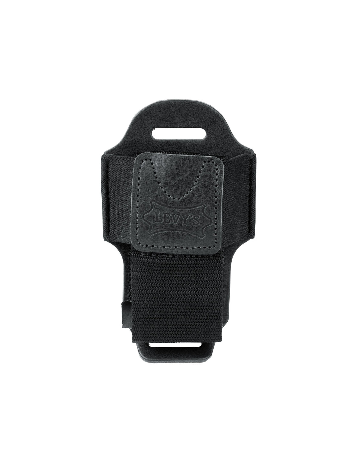 MM14-BLK TRANSMITTER CASE GUITAR LEATHER BLACK