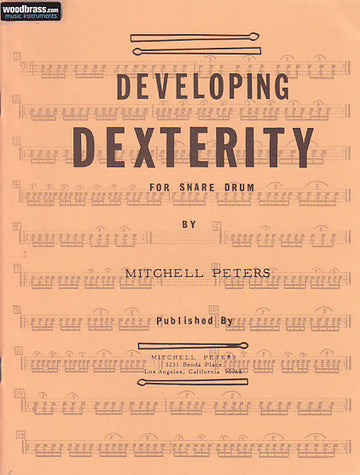 Peters Mitchell - Developing Dexterity For Snare Drum - Caisse Claire Tambour