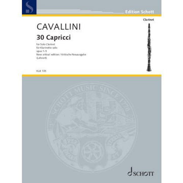 Cavallini - 30 Capricci - Clarinette