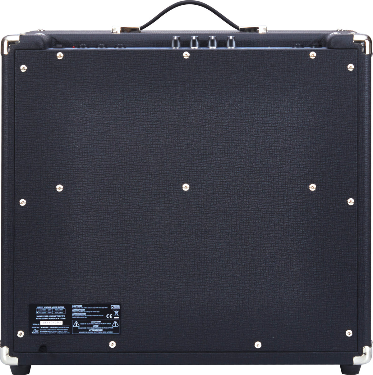 1 channel + FX loop - 12" speaker - 50W