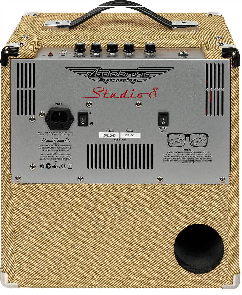 Combo Studio Tweed 1x8" 30W