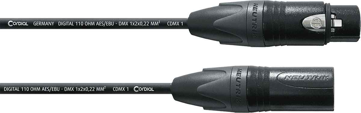 Cavo DMX 5 Poli 15 M