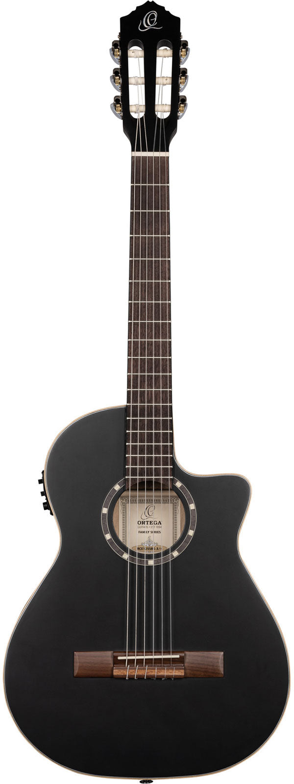 R125 3/4 Spruce EQ Black