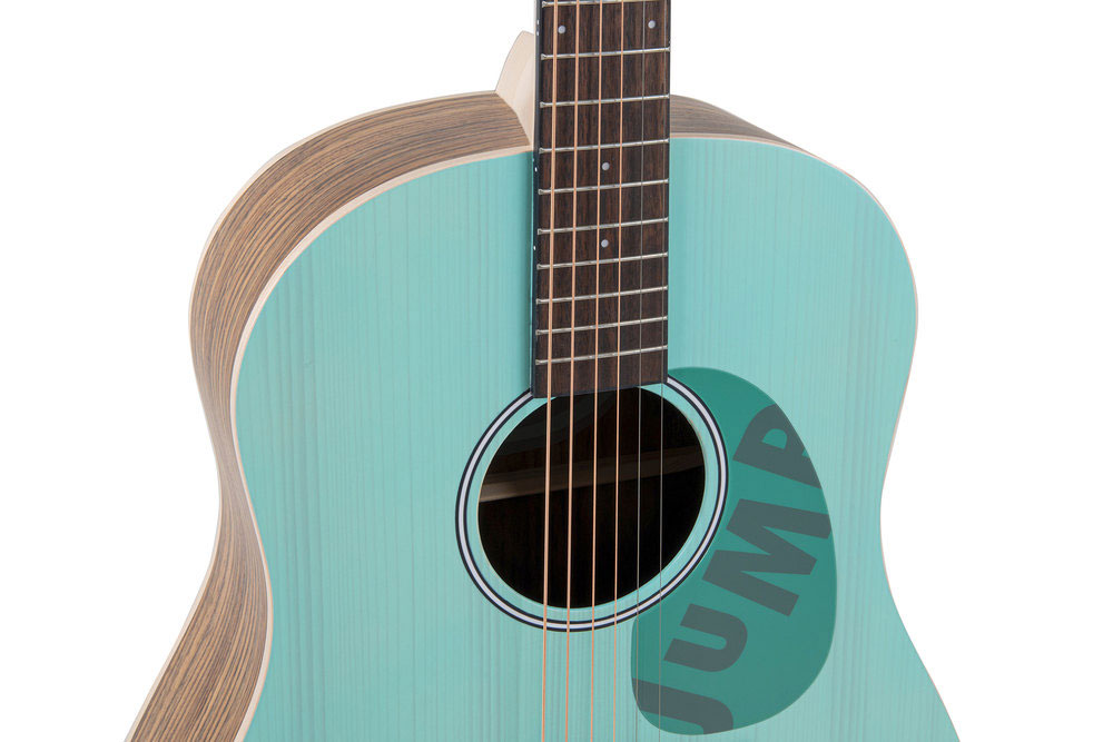 Chitarra Acustica Jump Slope Shoulder Dreadnought Celeste