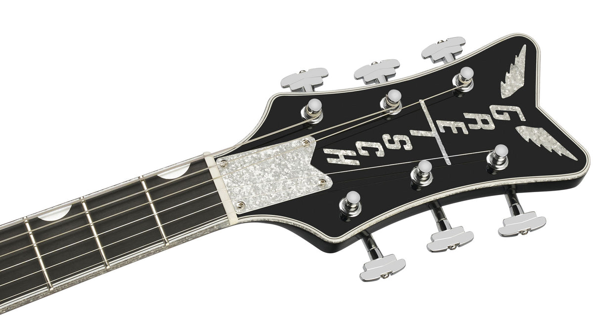 G6134T-58 LTD Penguin String-Thru Bigsby Ebo Azzurro perlato