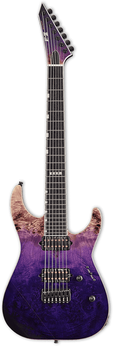 E-Ii M-Ii 7 Burled Male Hipshot Purple Natural Fade