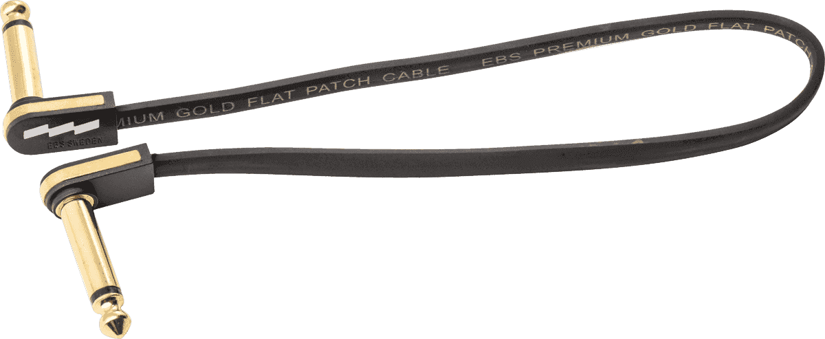 Cavo Patch per Chitarra 28 CM Compatto Oro